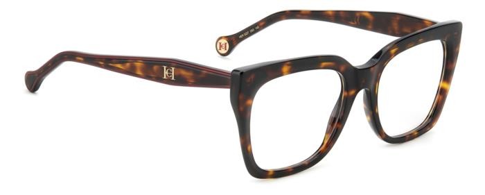Occhiali da vista Carolina Herrera Her 0227 108419 (O63) colore havana red forma quadrato 