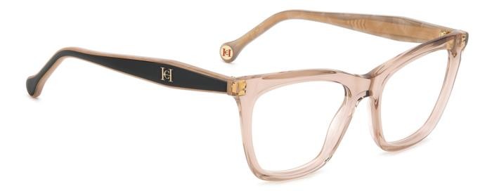 Occhiali da vista Carolina Herrera Her 0228 108423 (6X4) colore nude black forma rettangolare 