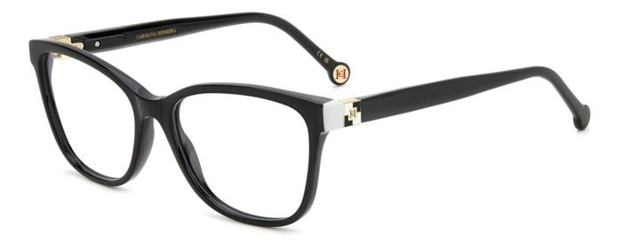 Occhiali da vista Carolina Herrera Her 0239 108424 (80S) colore black white forma rettangolare 