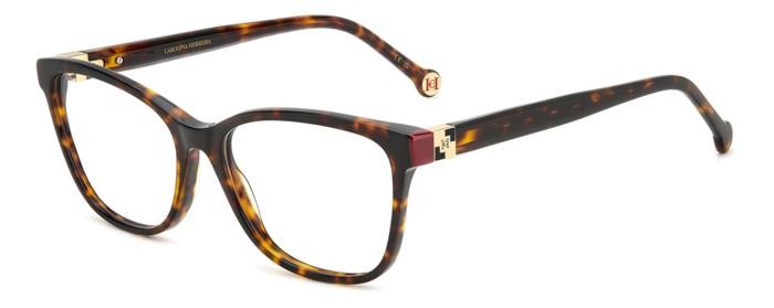 Occhiali da vista Carolina Herrera Her 0239 108424 (O63) colore havana red forma rettangolare 