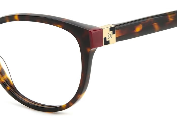 Occhiali da vista Carolina Herrera Her 0240 108425 (O63) colore havana red forma cat eye 