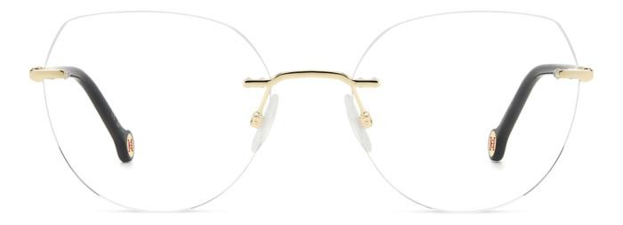 Occhiali da vista Carolina Herrera Her 0235 108427 (RHL) colore gold black_ forma cat eye 