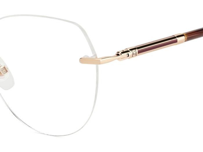 Eyeglasses Carolina Herrera Her 0235 108427 (S0D) color red gold havana shape cat eye 