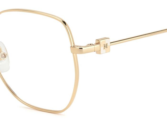 Occhiali da vista Carolina Herrera Her 0242 108428 (0NR) colore gold brown havana forma farfalla 