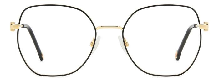 Occhiali da vista Carolina Herrera Her 0242 108428 (2M2) colore black gold forma farfalla 
