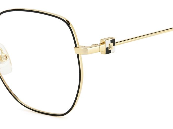 Occhiali da vista Carolina Herrera Her 0242 108428 (2M2) colore black gold forma farfalla 