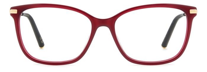 Occhiali da vista Carolina Herrera Her 0218 108429 (6K3) colore burgundy gold forma rettangolare 