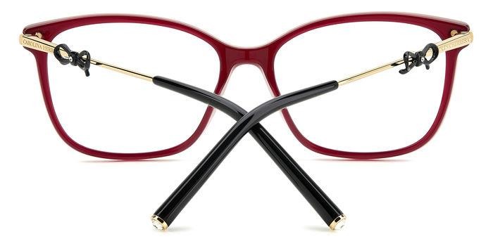 Occhiali da vista Carolina Herrera Her 0218 108429 (6K3) colore burgundy gold forma rettangolare 