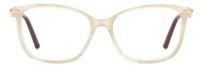 Occhiali da vista Carolina Herrera Her 0218 108429 (YNA) colore white marble forma rettangolare 