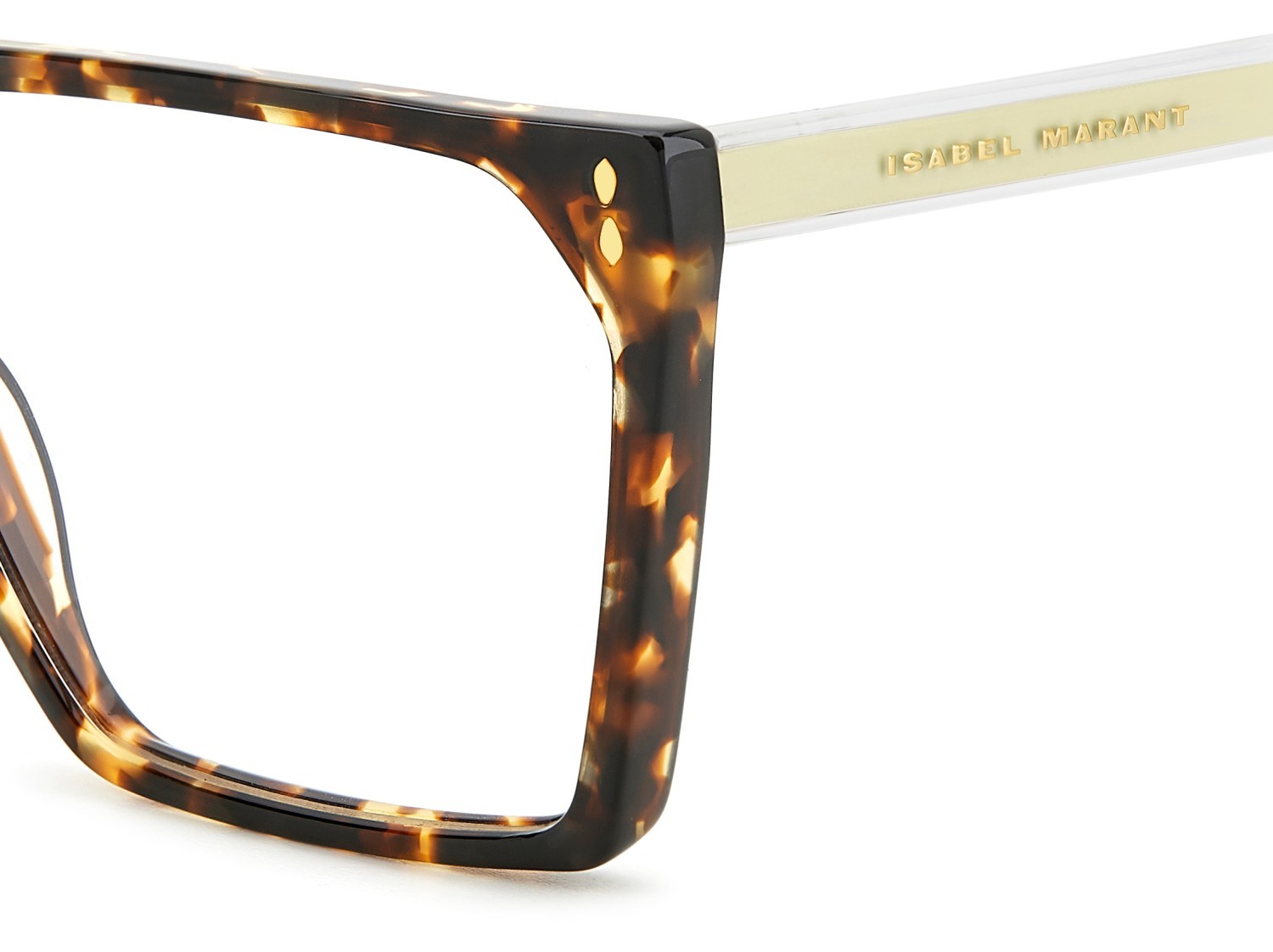 Occhiali da vista Isabel Marant Im 0166 108448 (086) colore havana forma rettangolare 