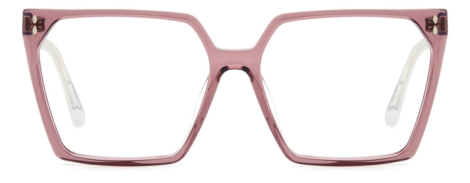 Brillen Isabel Marant Im 0166 108448 (35J) farbe pink form rechteckig 
