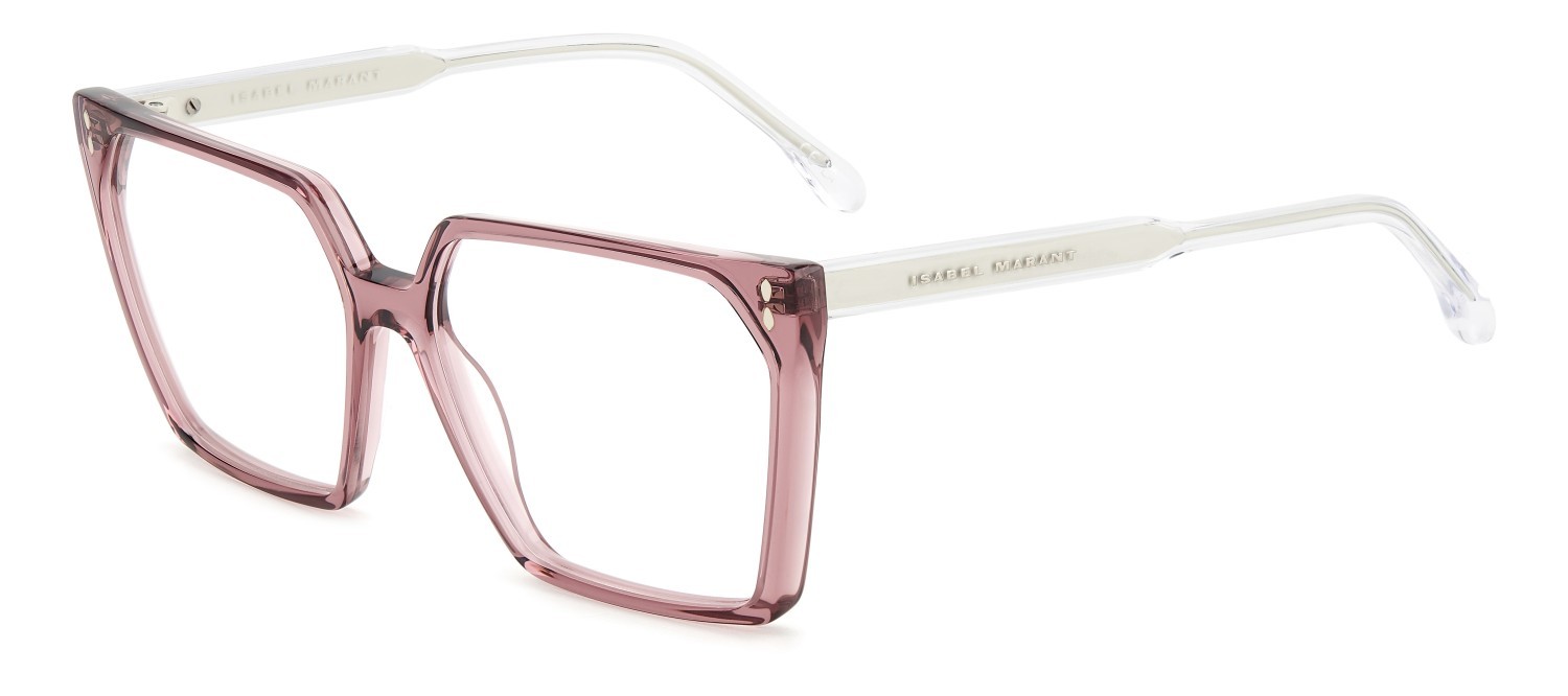 Brillen Isabel Marant Im 0166 108448 (35J) farbe pink form rechteckig 