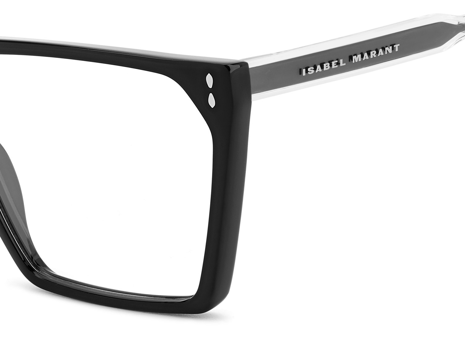 Occhiali da vista Isabel Marant Im 0166 108448 (807) colore black forma rettangolare 