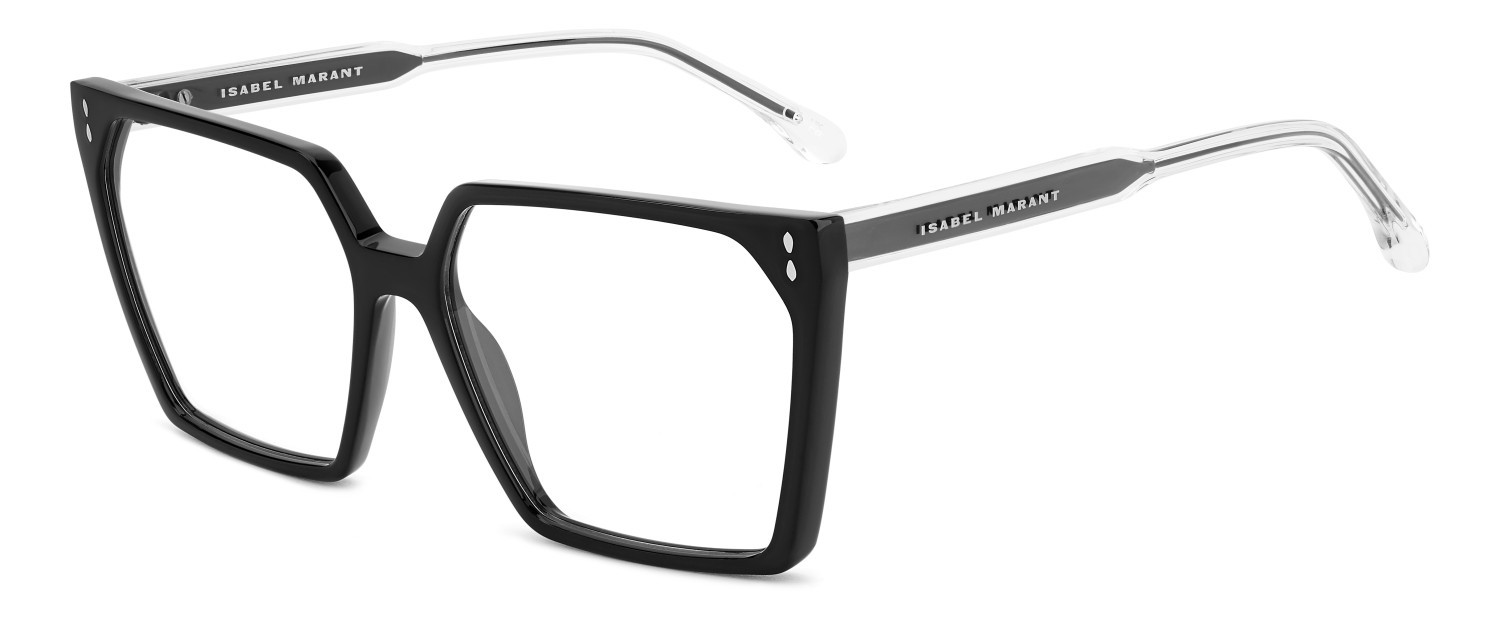 Occhiali da vista Isabel Marant Im 0166 108448 (807) colore black forma rettangolare 