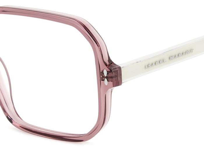 Eyeglasses Isabel Marant Im 0168 108450 (35J) color pink shape square 