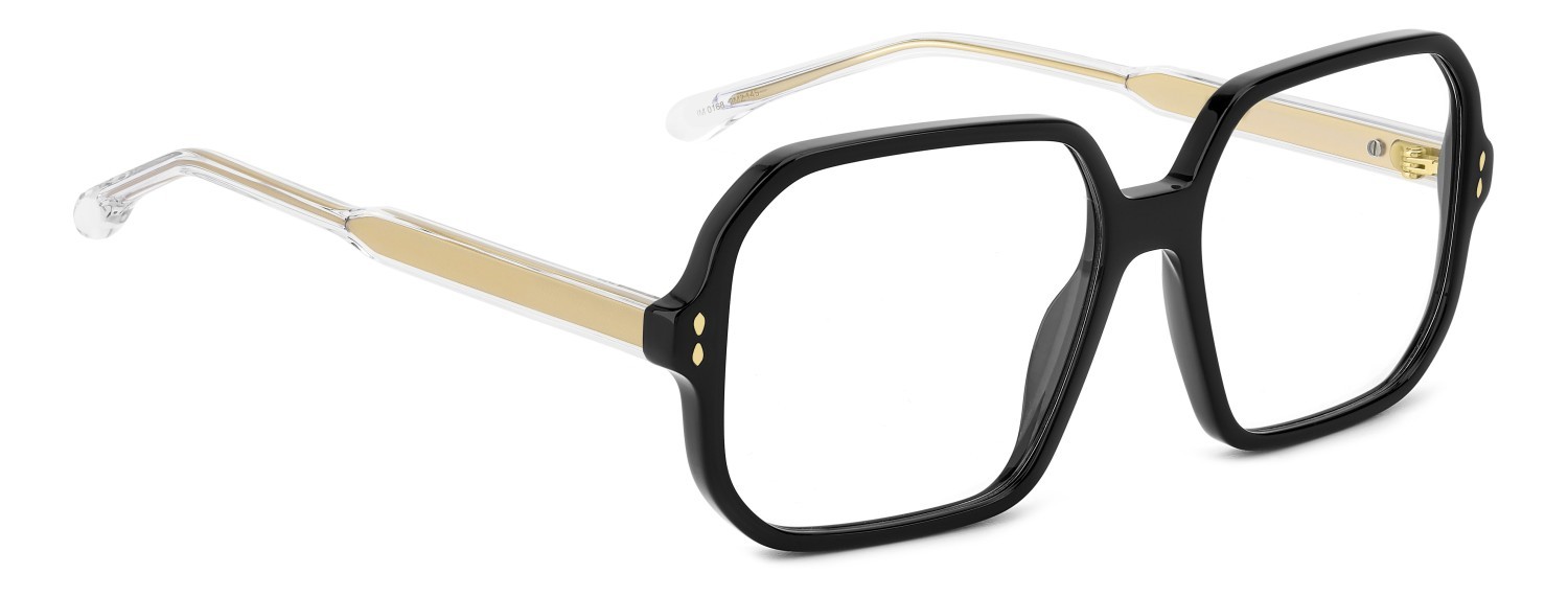 Occhiali da vista Isabel Marant Im 0168 108450 2M2 colore black gold forma quadrato 