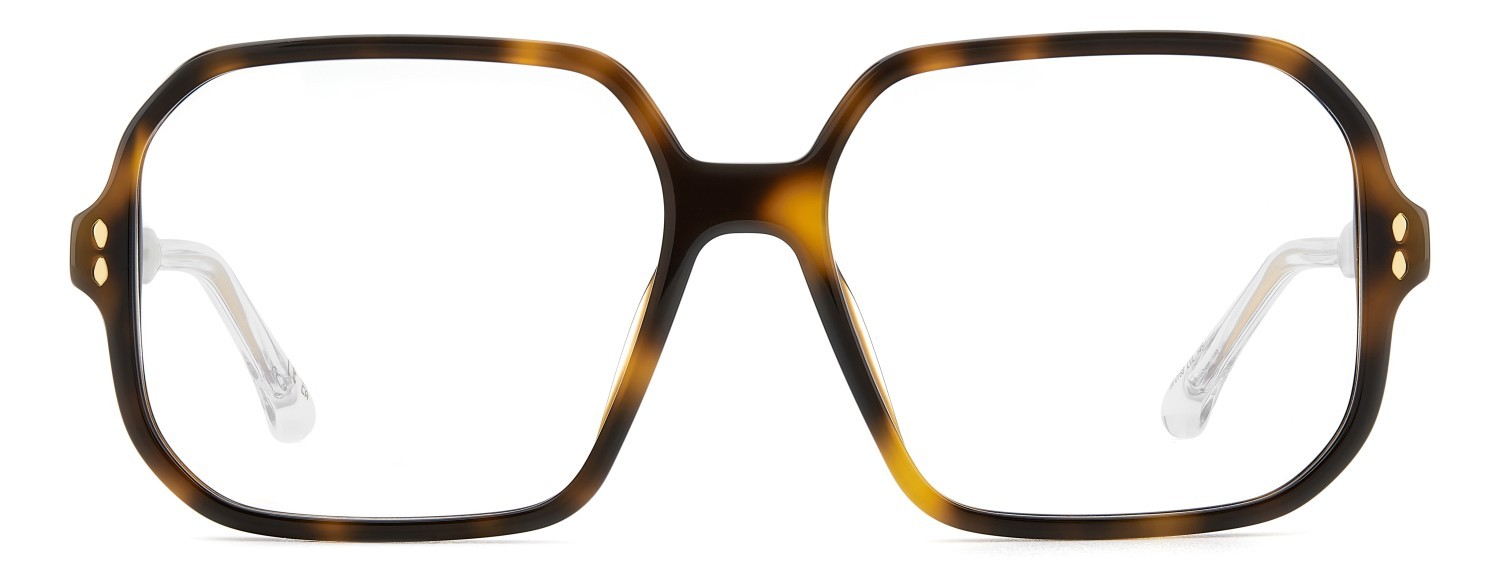 Occhiali da vista Isabel Marant Im 0168 108450 LVL colore brown havana gold forma quadrato 