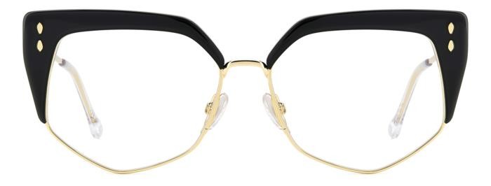 Eyeglasses Isabel Marant Im 0161 108451 (2M2) color black gold shape cat eye 