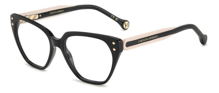Occhiali da vista Carolina Herrera Her 0223 108453 (3H2) colore black pink forma geometrico 