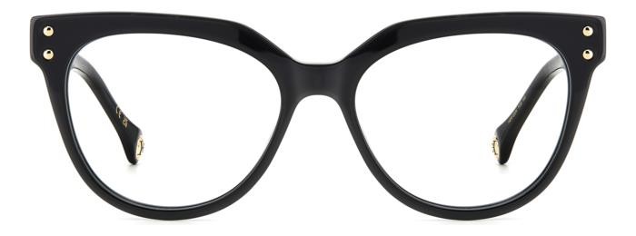 Occhiali da vista Carolina Herrera Her 0224 108454 (TCB) colore black white havana forma cat eye 