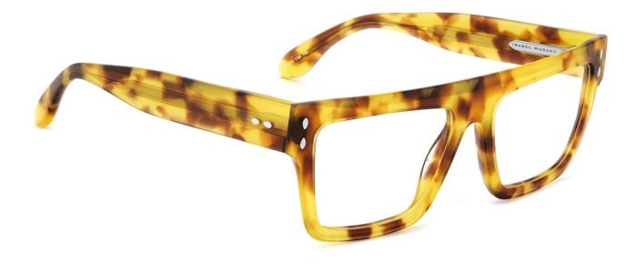Brillen Isabel Marant Im 0174 108468 (C9B) farbe havana honey form quadratisch 