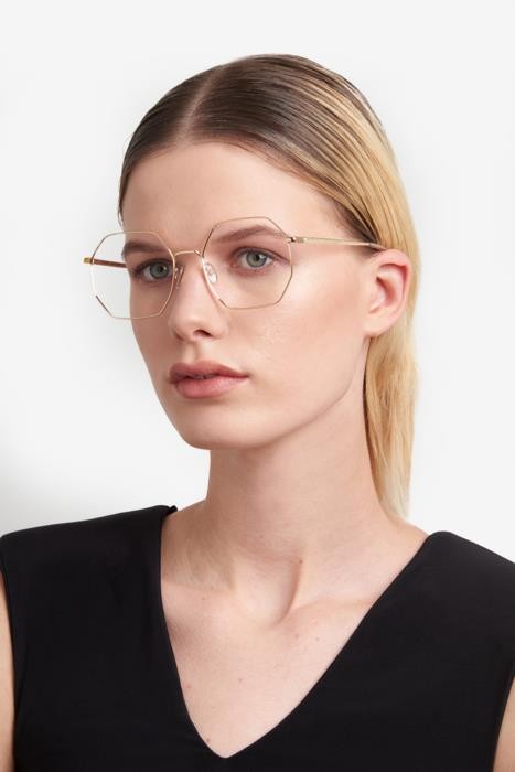 Brillen Isabel Marant Im 0179 108473 (000) farbe rose gold form geometrisch 