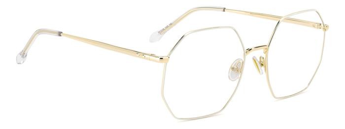 Brillen Isabel Marant Im 0179 108473 (VVP) farbe gold ivory form geometrisch 