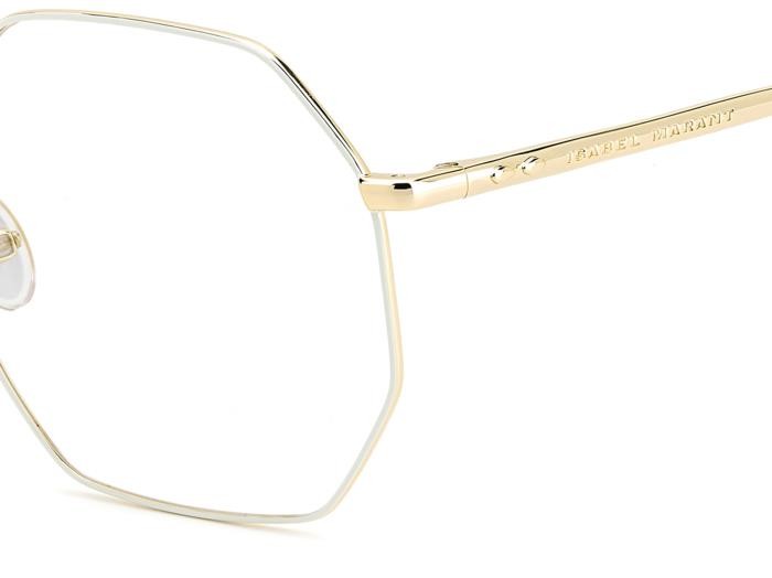 Brillen Isabel Marant Im 0179 108473 (VVP) farbe gold ivory form geometrisch 