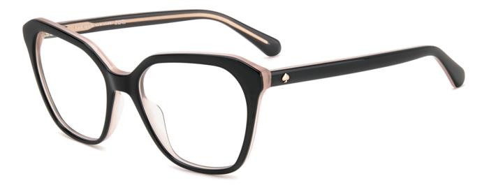 Brillen Kate Spade Cinzia 108477 (3H2) farbe black pink form cat-eye 