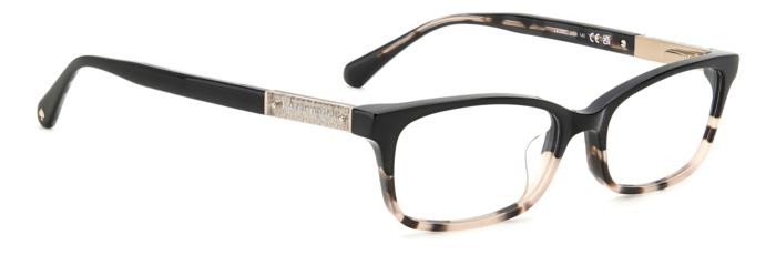 Brillen Kate Spade Laurel 108478 (W4A) farbe black shaded havana form rechteckig 