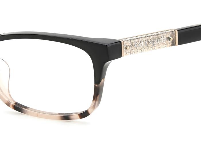 Brillen Kate Spade Laurel 108478 (W4A) farbe black shaded havana form rechteckig 