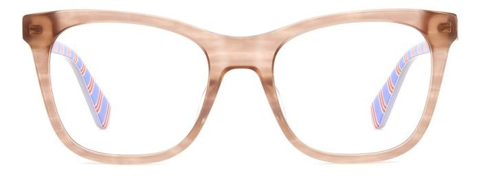 Brillen Kate Spade Temperance 108480 (XNZ) farbe beige havana form quadratisch 