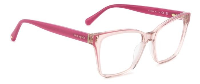 Brillen Kate Spade Claudie/G 108483 (35J) farbe pink form cat-eye 