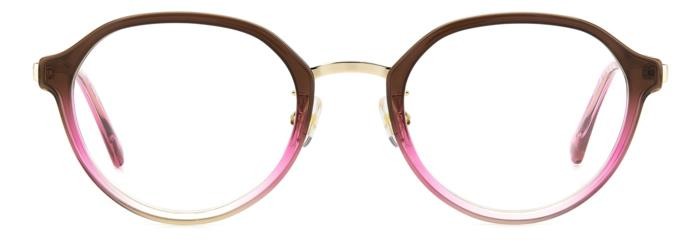 Brillen Kate Spade Tulip/FJ 108487 (59I) farbe brown shaded pink form pantos 