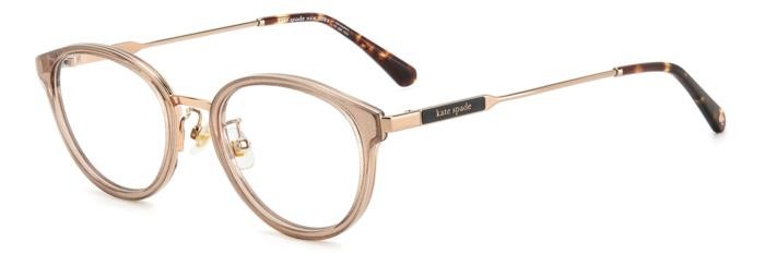 Brillen Kate Spade Sula/FJ 108488 (SQG) farbe glitter beige form cat-eye 