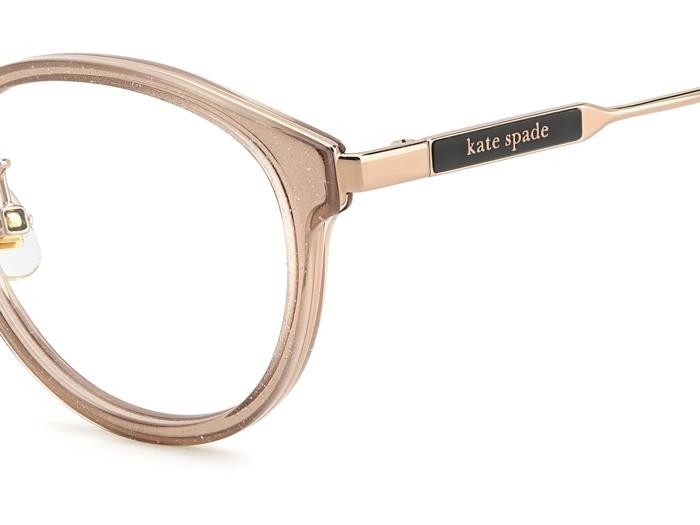 Brillen Kate Spade Sula/FJ 108488 (SQG) farbe glitter beige form cat-eye 