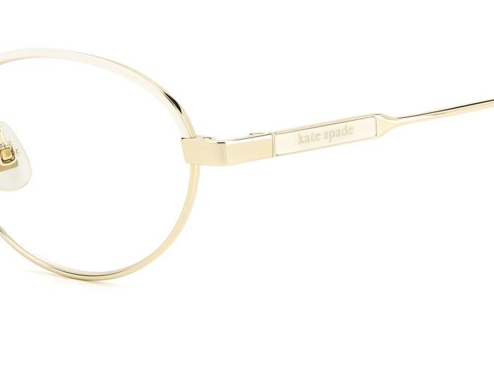 Brillen Kate Spade Collette/FJ 108491 (SZJ) farbe ivory form oval 