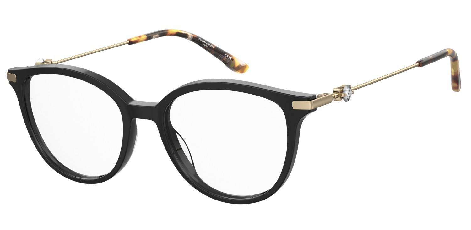 Eyeglasses Pierre Cardin P.c. 8532 108533 807 color black shape rectangle 