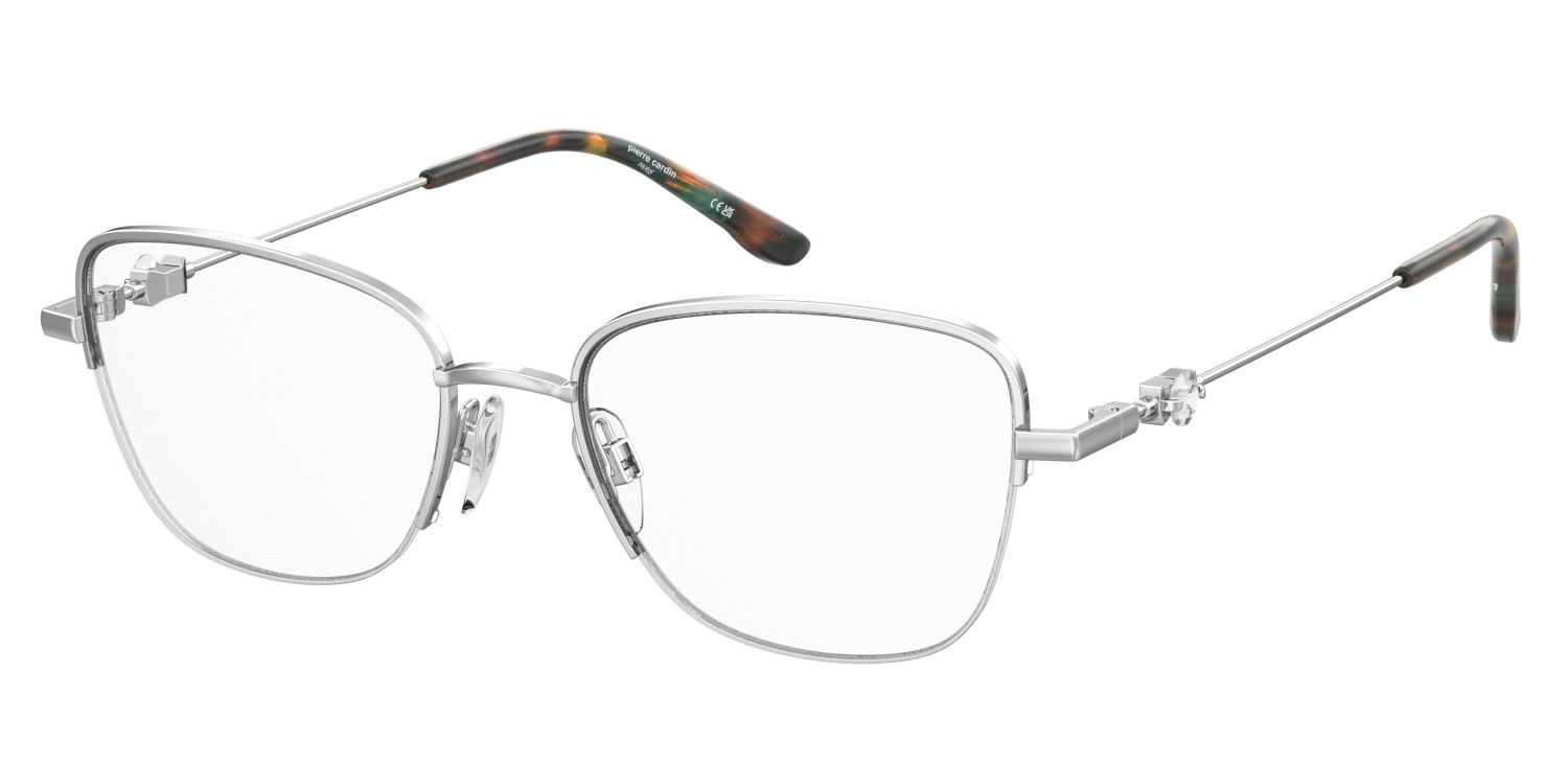 Occhiali da vista Pierre Cardin P.c. 8914 108535 010 colore palladium forma rettangolare 