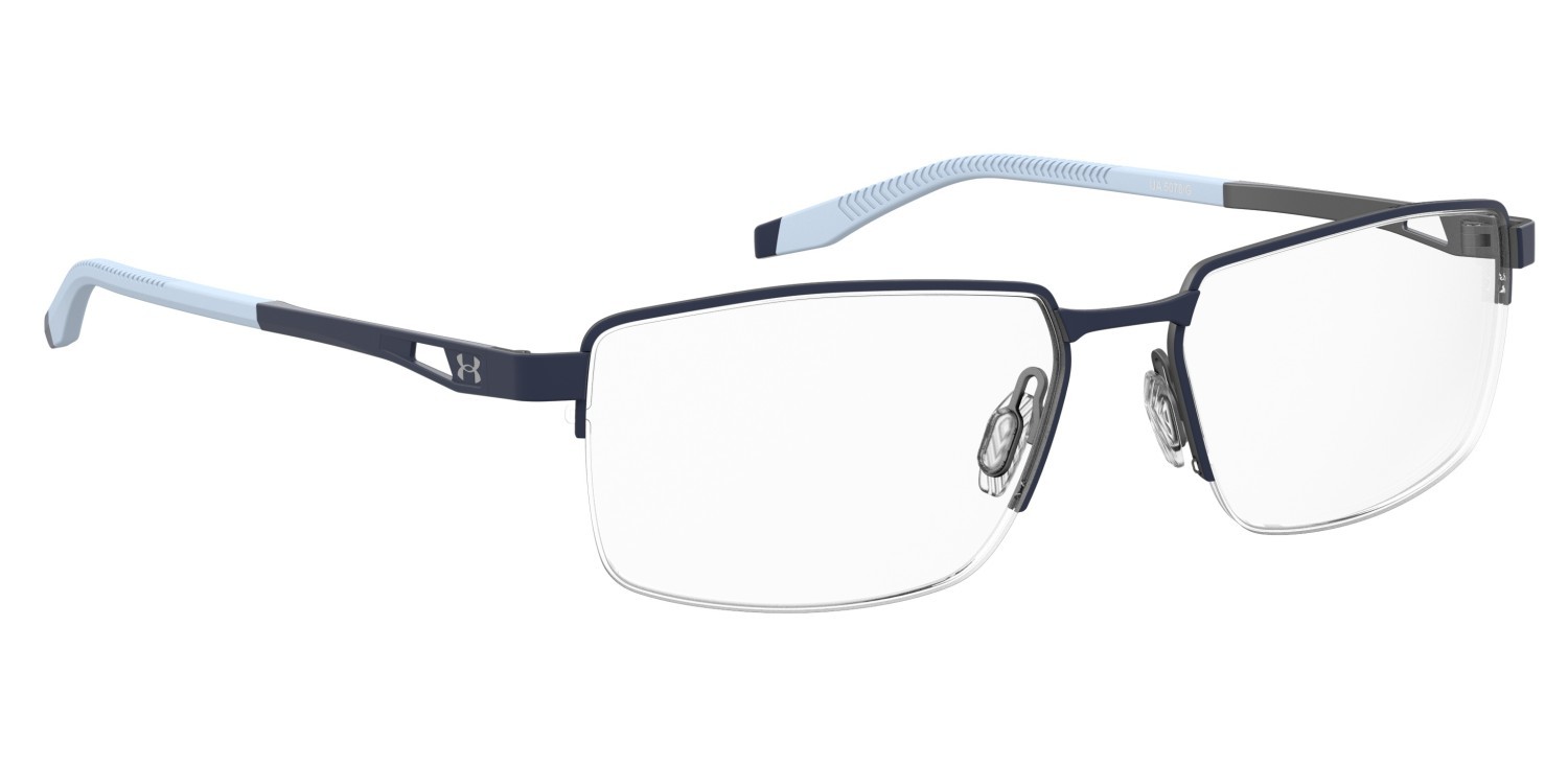 Brillen Under Armour Ua 5078/G 108619 IPQ farbe matte blue blue form rechteckig 
