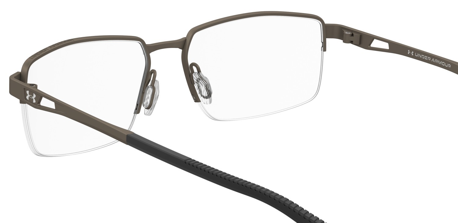 Eyeglasses Under Armour Ua 5078/G 108619 S05 color grey brown shape rectangle 