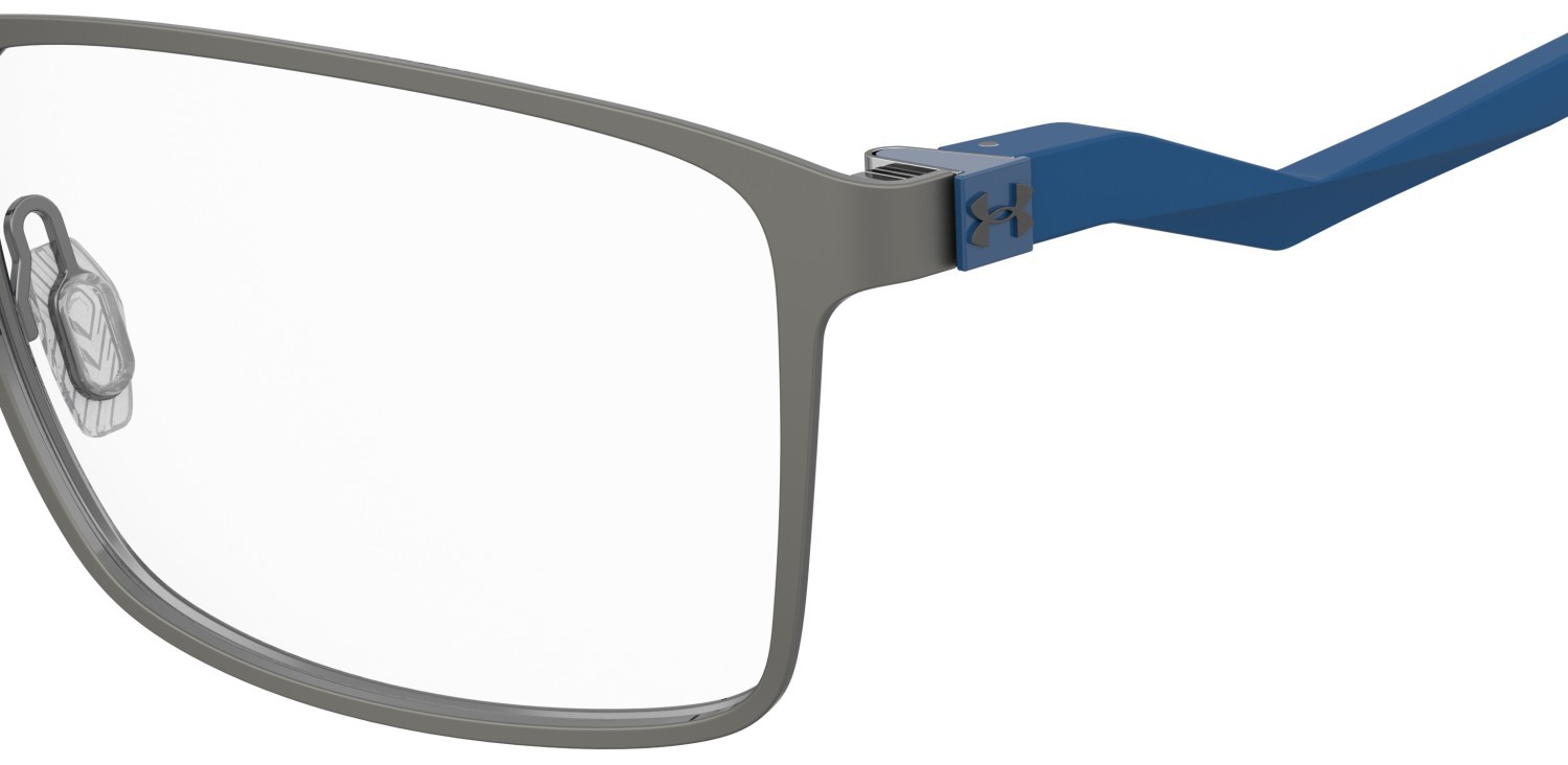 Occhiali da vista Under Armour Ua 5084/G 108621 5UV colore dark ruthenium blue forma rettangolare 
