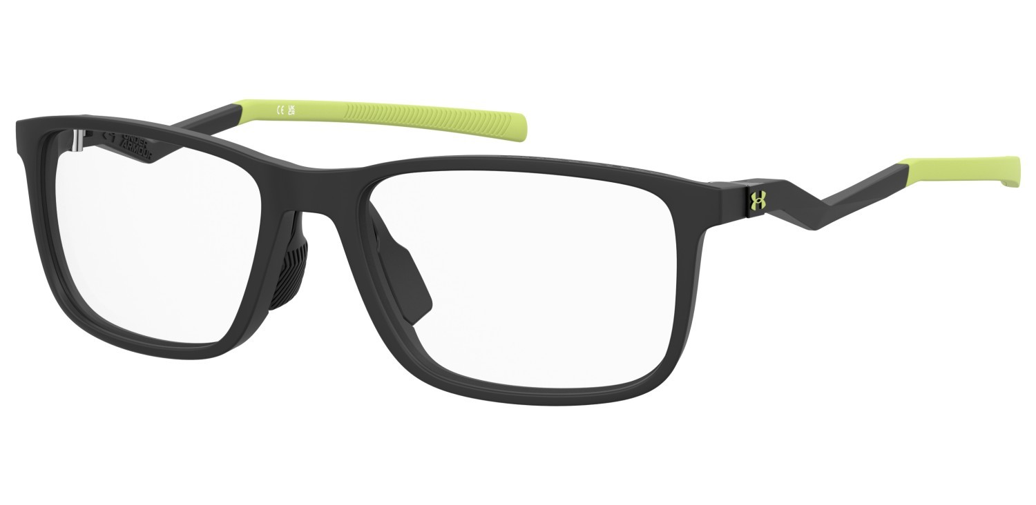 Eyeglasses Under Armour Ua 5085/G 108622 3OL color matte black green shape rectangle 