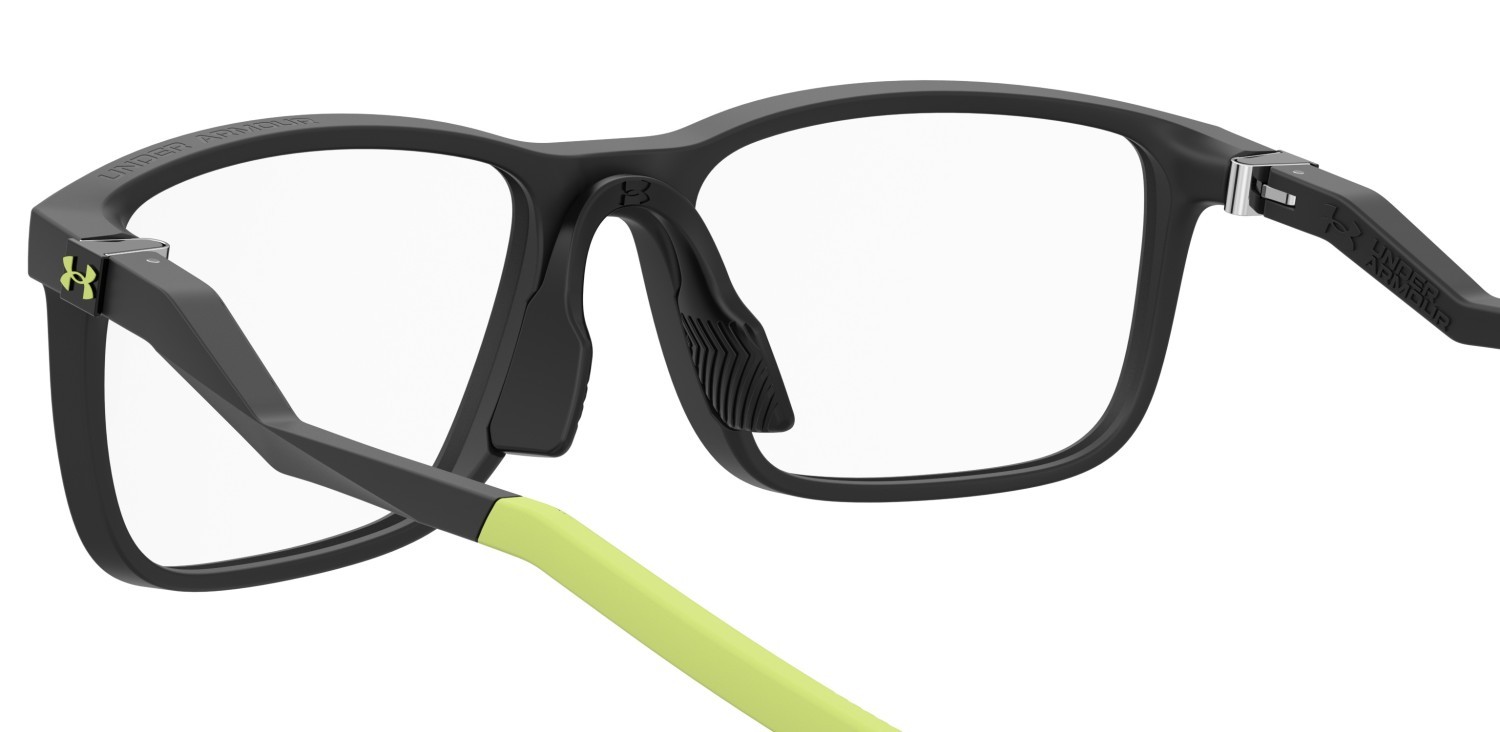 Eyeglasses Under Armour Ua 5085/G 108622 3OL color matte black green shape rectangle 