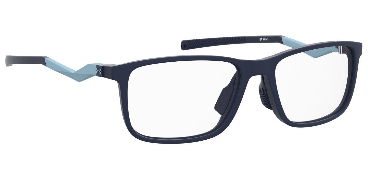 Eyeglasses Under Armour Ua 5085/G 108622 737 color blue multicolor shape rectangle 