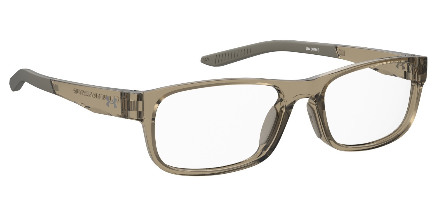 Occhiali da vista Under Armour Ua 5079 108623 2T3 colore crystal beige forma rettangolare 