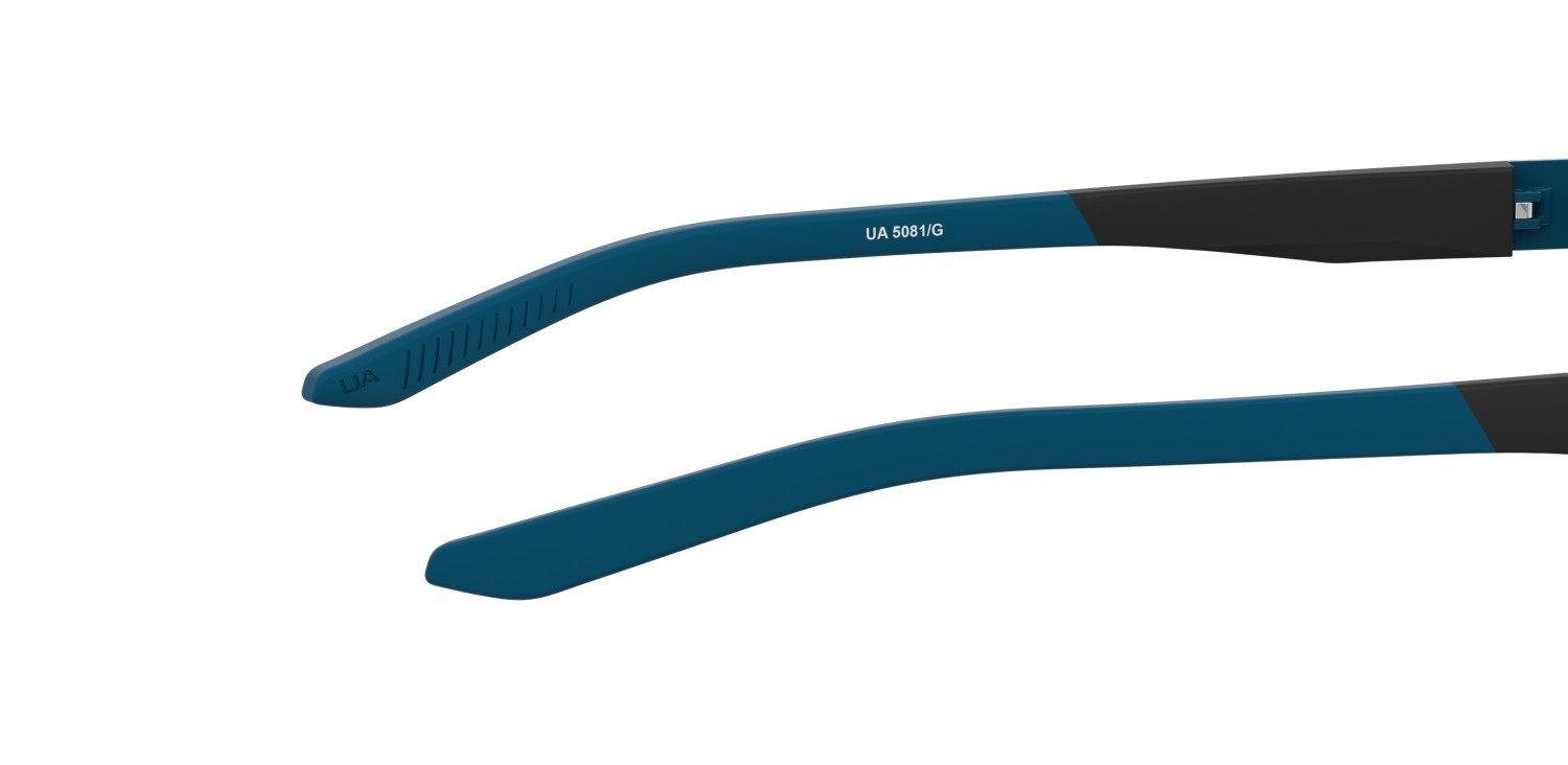 Eyeglasses Under Armour Ua 5081/G 108628 ETJ color black teal shape rectangle 