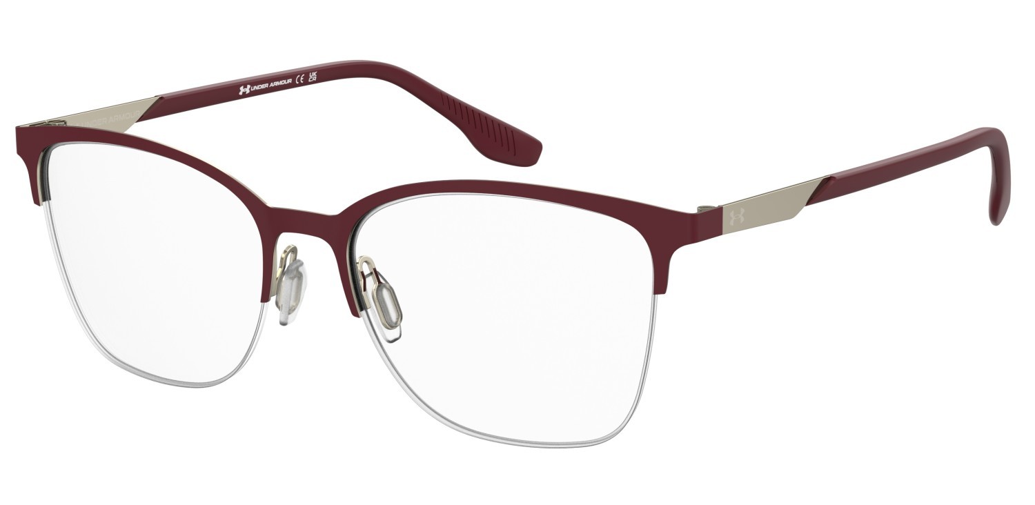 Occhiali da vista Under Armour Ua 5082/G 108629 6K3 colore burgundy gold forma rettangolare 