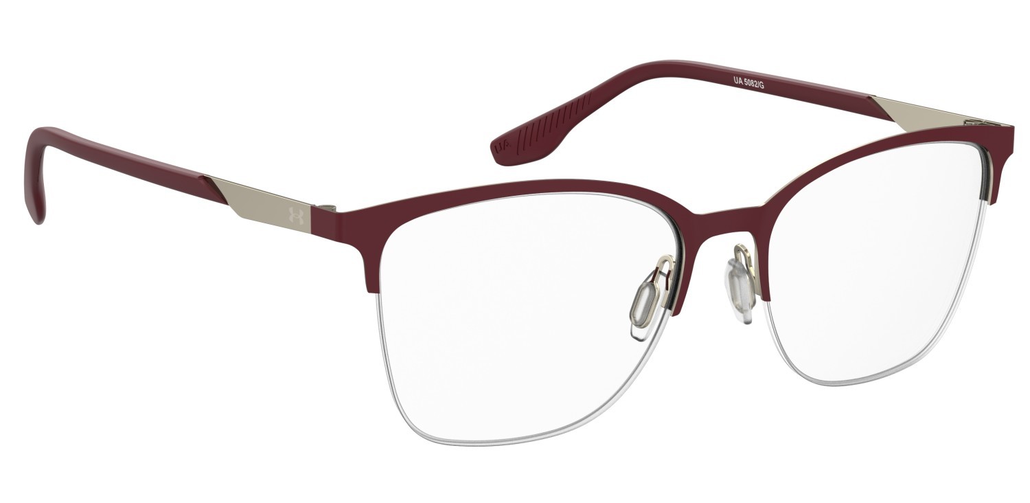 Occhiali da vista Under Armour Ua 5082/G 108629 6K3 colore burgundy gold forma rettangolare 