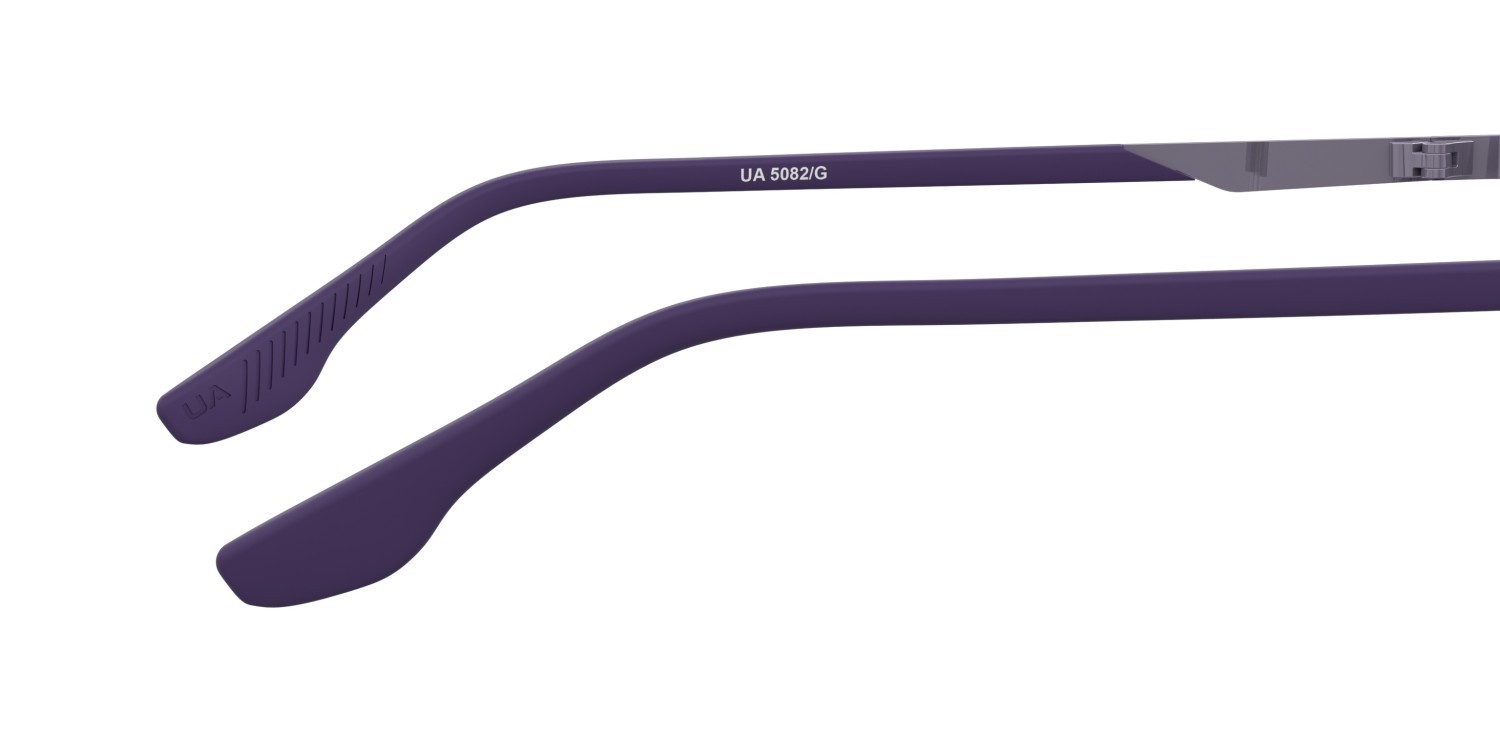 Eyeglasses Under Armour Ua 5082/G 108629 B1P color violet grey shape rectangle 